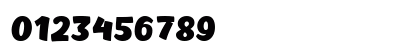 Chekharda Bold Italic Numeric Preview