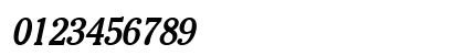 Chelsey Bold Italic Numeric Preview