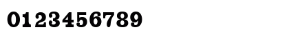 ChesterfieldCondensed Regular Numeric Preview