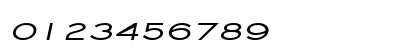 Chisel-Wide Italic Numeric Preview