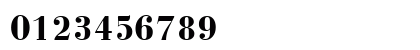 Cir Bodoni Bold Numeric Preview