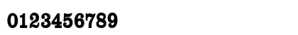 Clare Condensed Bold Numeric Preview