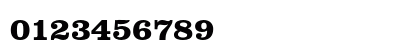 Clarendon LT Std Bold Numeric Preview