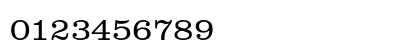 Clarendon LT Std Light Numeric Preview
