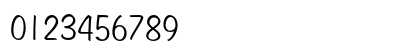 ClarkOptiLight Regular Numeric Preview