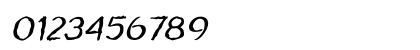 Clawesome Bold Italic Numeric Preview