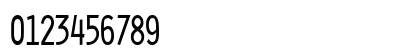 Clean-Condensed Bold Numeric Preview
