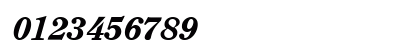 Clearface ITC BQ Heavy Italic Preview