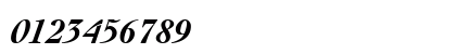 Cocktail Bold Italic Numeric Preview