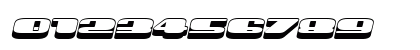 Comeback Italic Numeric Preview