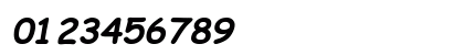 Comic Sans MS Bold Italic Preview