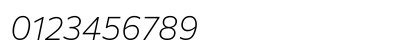 Commissioner ExtraLight Italic Preview