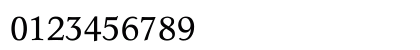 Concord Regular Numeric Preview