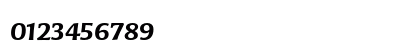 Conga Brava Std Semibold Numeric Preview