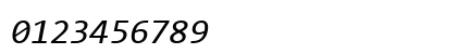 Consolas Italic Preview