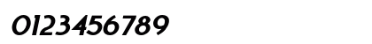 Convil Bold Italic Numeric Preview