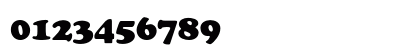 Cooper Std Black Numeric Preview