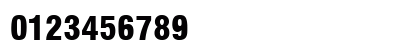 Corporate Black Black Numeric Preview