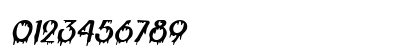 Creepy-Condensed Italic Preview