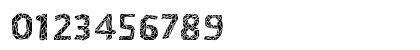 Crystalline Negative Numeric Preview