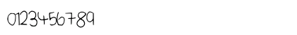 CuteHandWriting Medium Preview