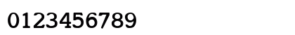 Cyrillic Regular Numeric Preview