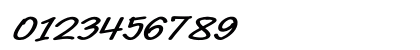 Dainty Type Extra-expanded Italic Preview