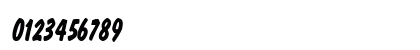 Danto Italic Numeric Preview
