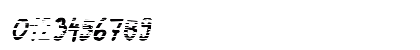 Darbog gradient Bold Italic Numeric Preview