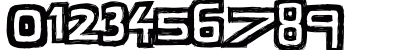 Dark Times Regular Numeric Preview