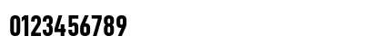 D-DIN Condensed DINCondensed-Bold Numeric Preview