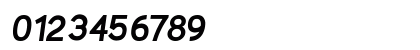 De Luxe Next Italic Numeric Preview