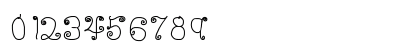 DeeDeeScribble Medium Numeric Preview