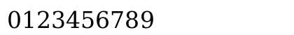 DejaVu Math TeX Gyre Regular Numeric Preview