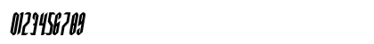 Devil Summoner Italic Numeric Preview
