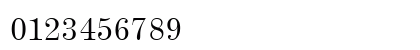 DeVinne BT Roman Numeric Preview