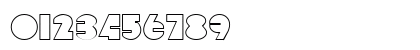 DevotionOutline Normal Numeric Preview