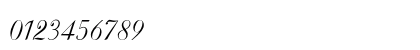 Dickens Carol Italic Numeric Preview