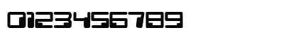 Digital End Regular Numeric Preview