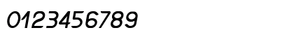 Discreet Inclined Numeric Preview