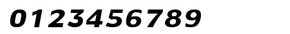 Doric Oblique Numeric Preview