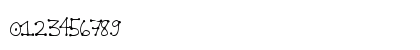 DotLine Regular Numeric Preview