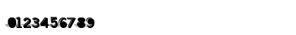 DoubleShadow Regular Numeric Preview