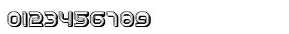 Dropped 3D Regular Numeric Preview