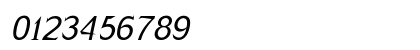 Dumbskull Italic Numeric Preview
