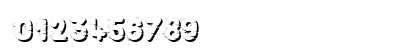 Dust Scratches Regular Numeric Preview