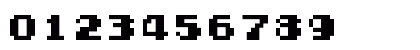 Early GameBoy Regular Numeric Preview