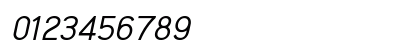 Early Times Demo Italic Numeric Preview