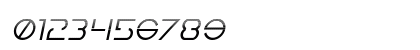 Earth Orbiter Halftone Italic Italic Preview