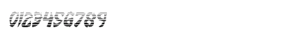 Egg Roll Gradient Italic Italic Preview